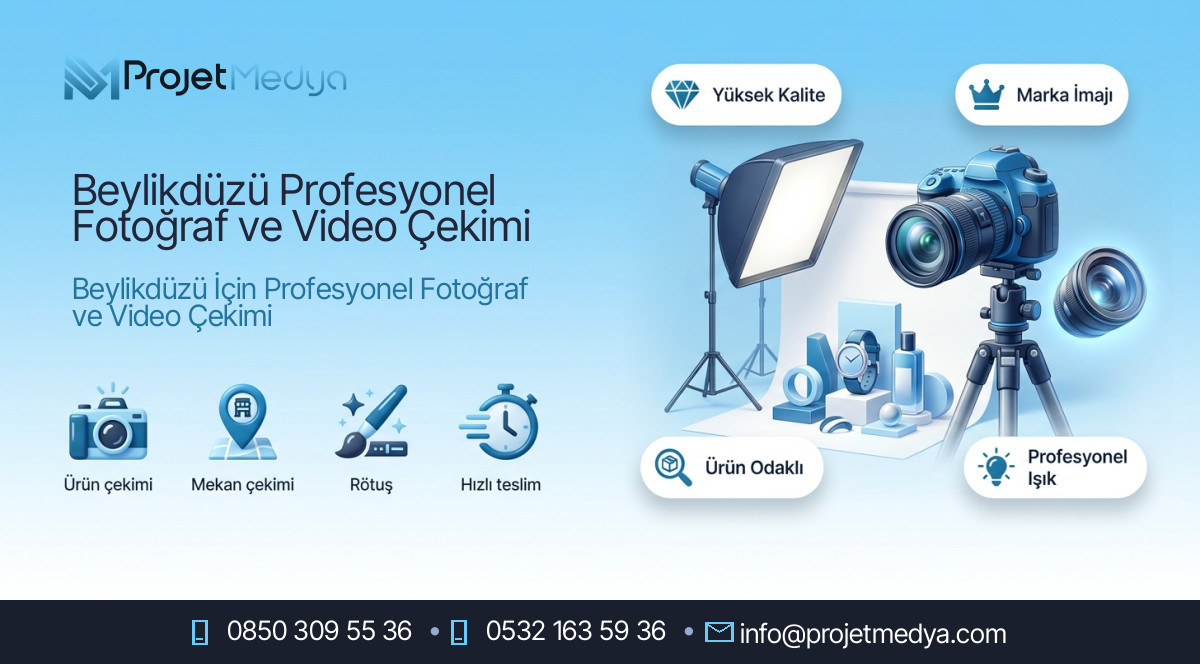 Beylikdüzü Profesyonel Fotoğraf ve Video Çekimi
