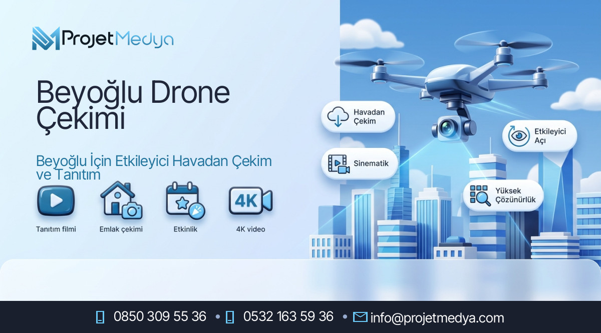 Beyoğlu Drone Çekimi