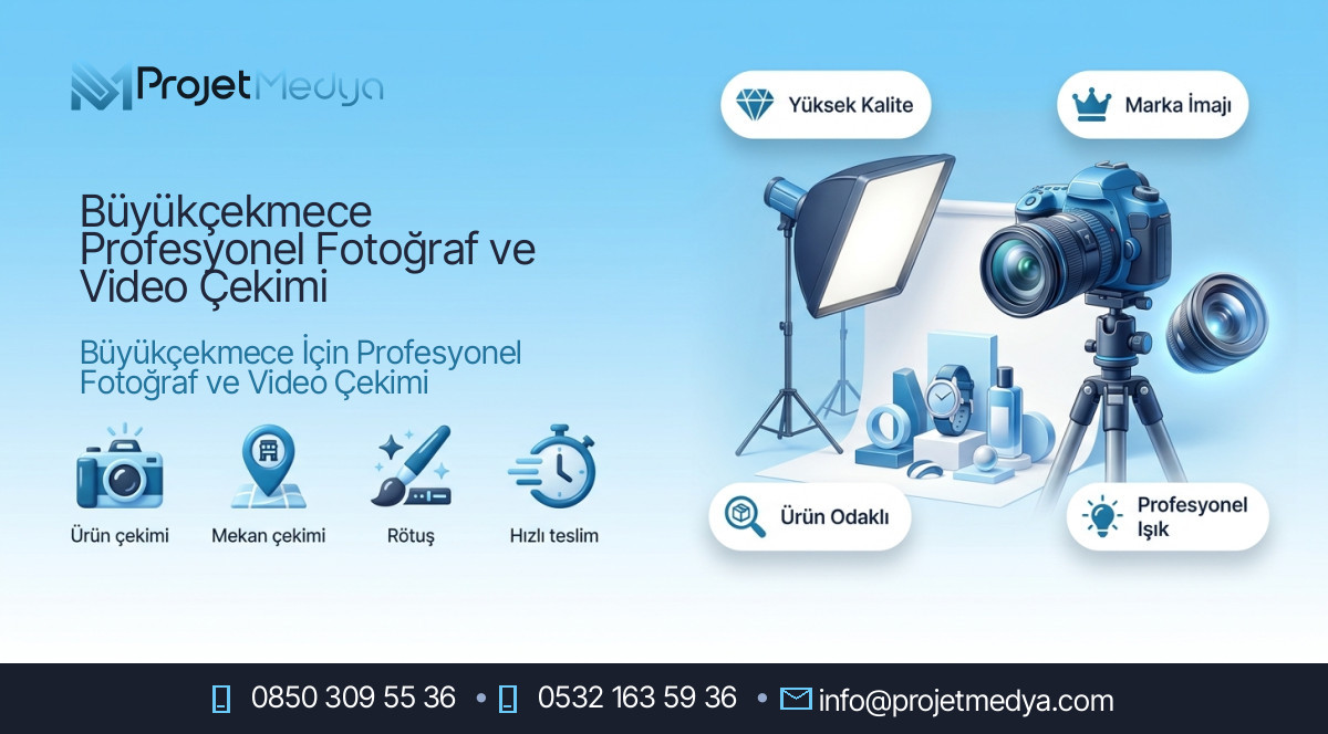 Büyükçekmece Profesyonel Fotoğraf ve Video Çekimi