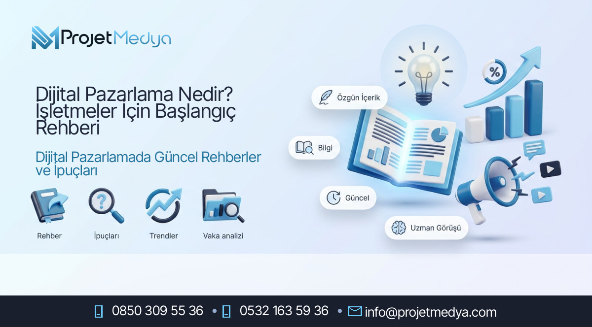 Dijital Pazarlama Nedir? İşletmeler İçin Başlangıç Rehberi