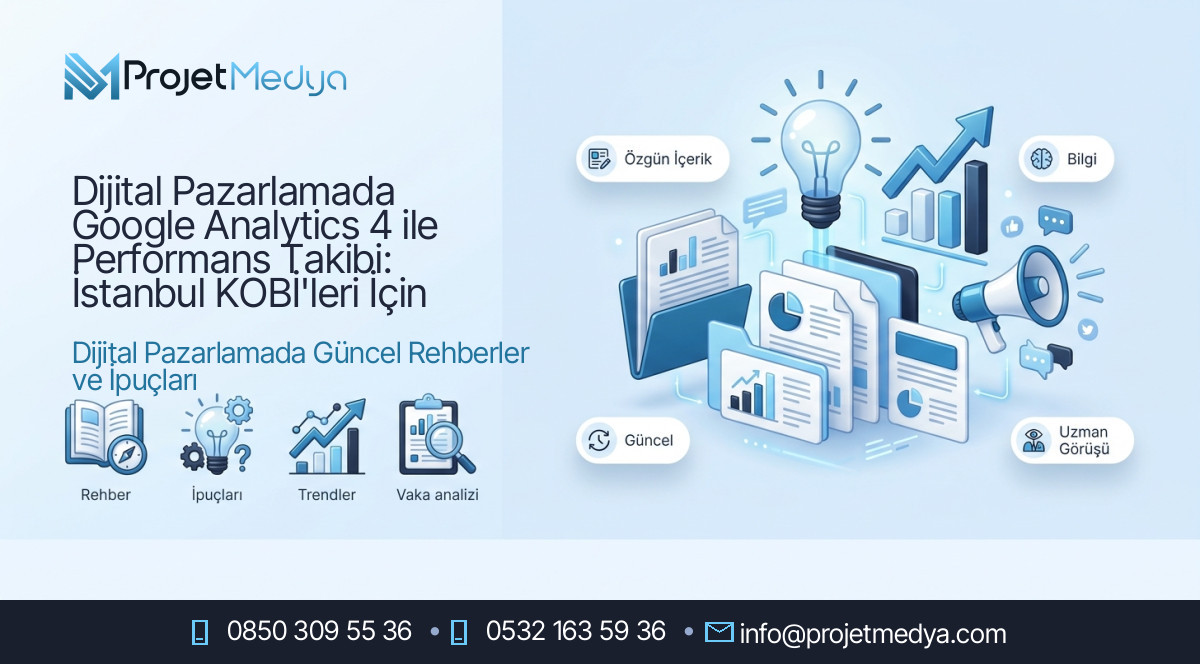 Dijital Pazarlamada Google Analytics 4 ile Performans Takibi: İstanbul KOBİ'leri İçin