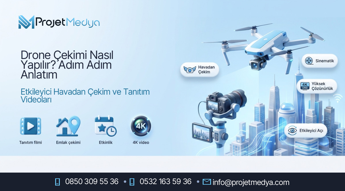 Drone Çekimi Nasıl Yapılır? Adım Adım Anlatım