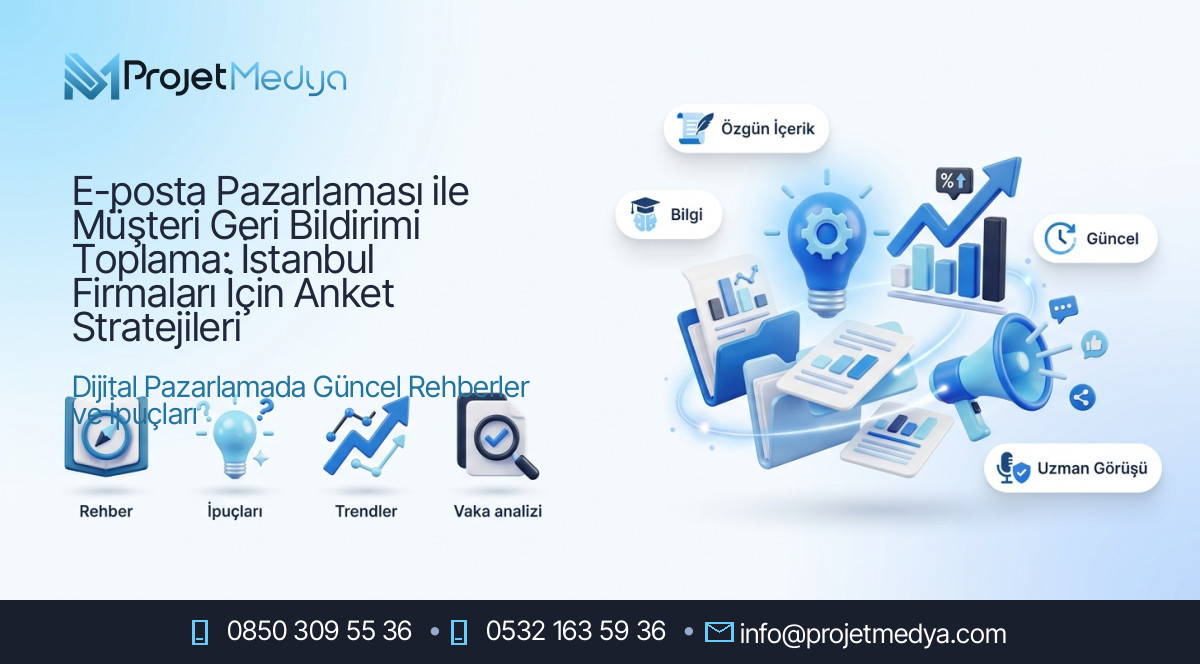 E-posta Pazarlaması ile Müşteri Geri Bildirimi Toplama: İstanbul Firmaları İçin Anket Stratejileri