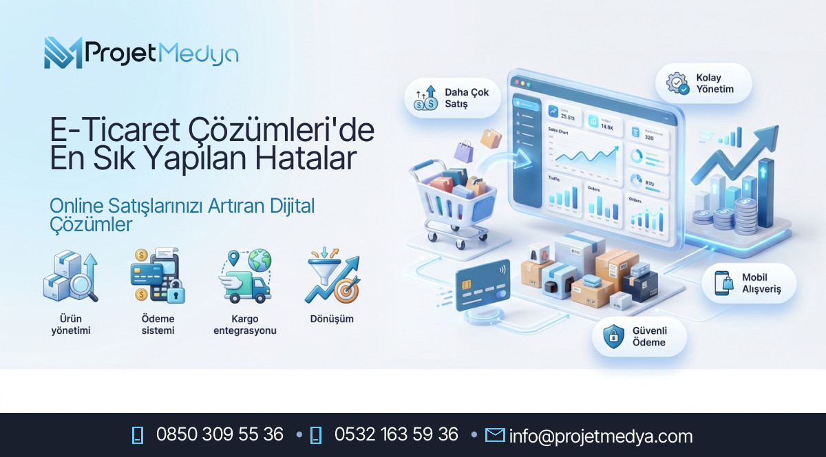 E-Ticaret Çözümleri'de En Sık Yapılan Hatalar