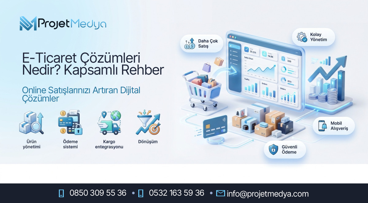 E-Ticaret Çözümleri Nedir? Kapsamlı Rehber