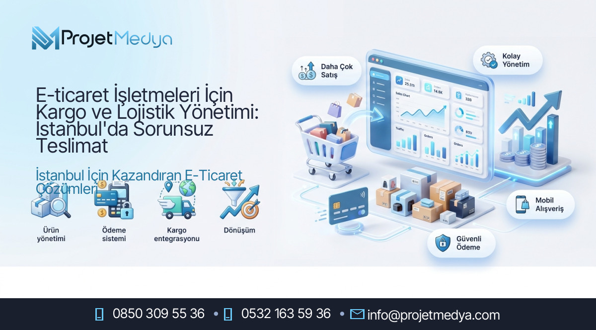 E-ticaret İşletmeleri İçin Kargo ve Lojistik Yönetimi: İstanbul'da Sorunsuz Teslimat
