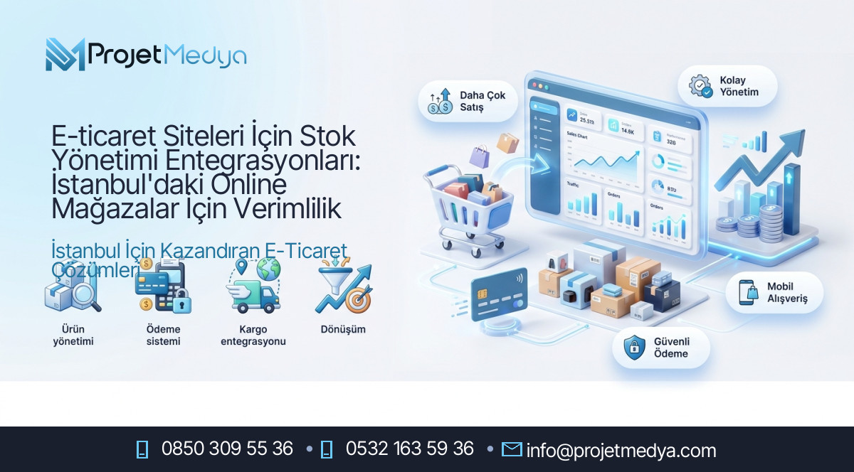 E-ticaret Siteleri İçin Stok Yönetimi Entegrasyonları: İstanbul'daki Online Mağazalar İçin Verimlilik