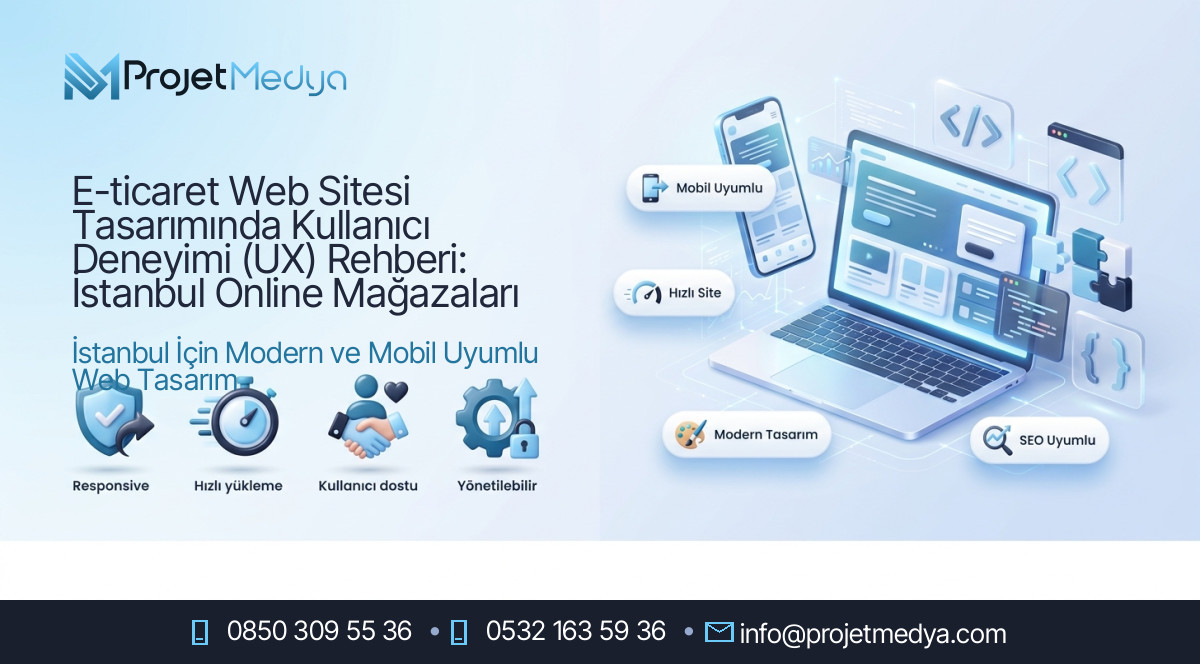 E-ticaret Web Sitesi Tasarımında Kullanıcı Deneyimi (UX) Rehberi: İstanbul Online Mağazaları
