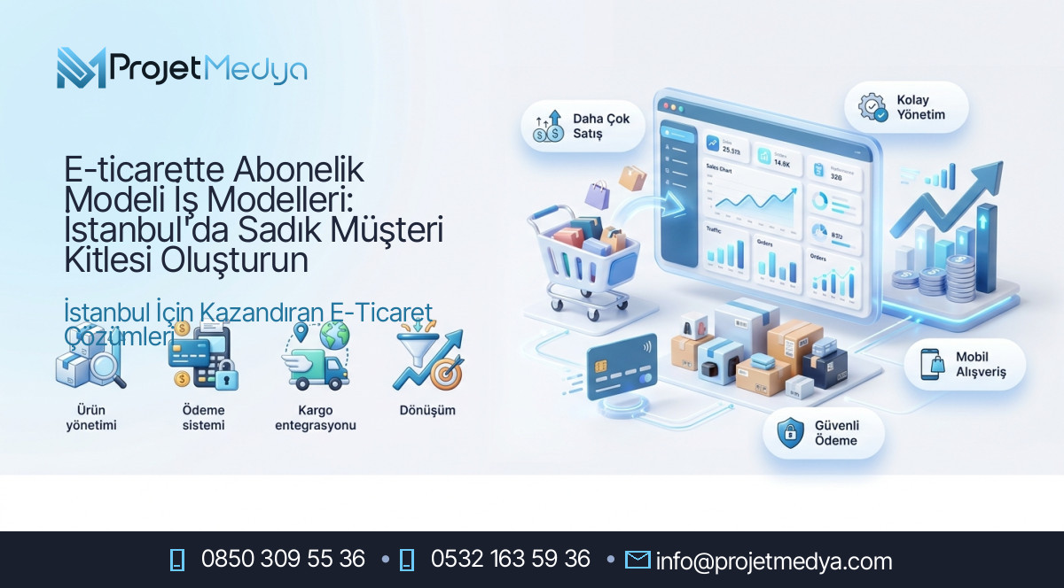 E-ticarette Abonelik Modeli İş Modelleri: İstanbul'da Sadık Müşteri Kitlesi Oluşturun