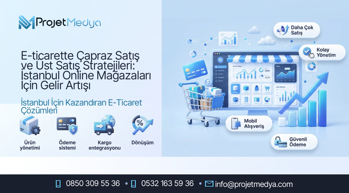 E-ticarette Çapraz Satış ve Üst Satış Stratejileri: İstanbul Online Mağazaları İçin Gelir Artışı