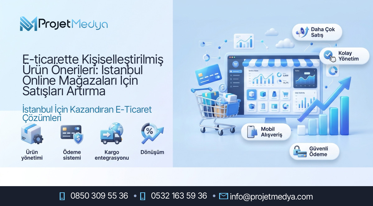 E-ticarette Kişiselleştirilmiş Ürün Önerileri: İstanbul Online Mağazaları İçin Satışları Artırma