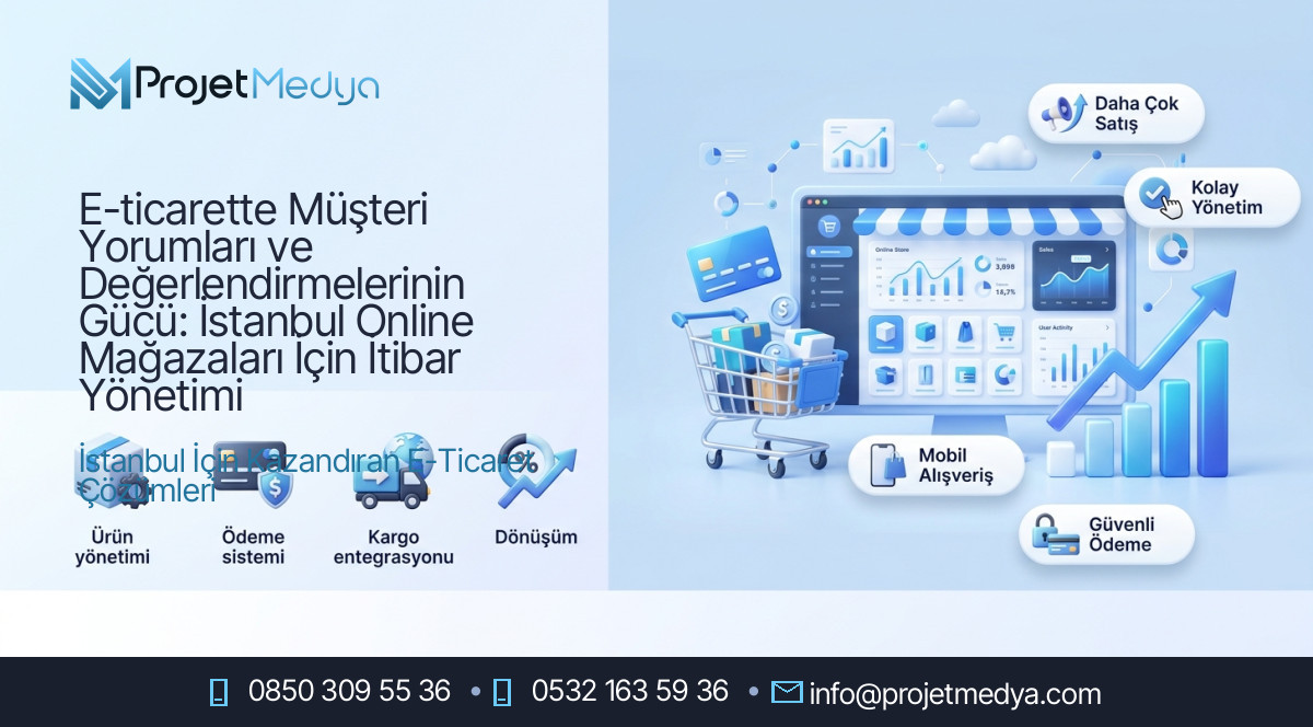 E-ticarette Müşteri Yorumları ve Değerlendirmelerinin Gücü: İstanbul Online Mağazaları İçin İtibar Yönetimi