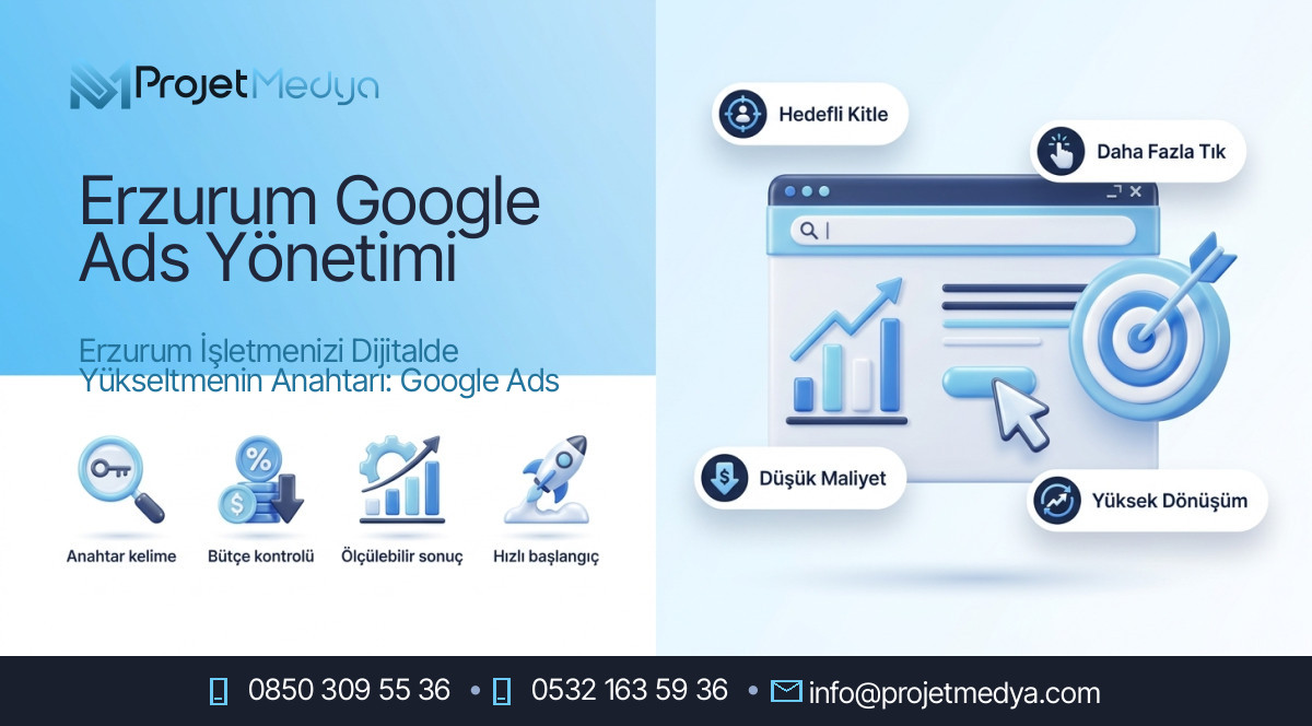 Erzurum Google Ads Yönetimi