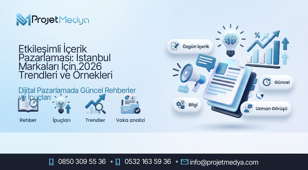 Etkileşimli İçerik Pazarlaması: İstanbul Markaları İçin 2026 Trendleri ve Örnekleri
