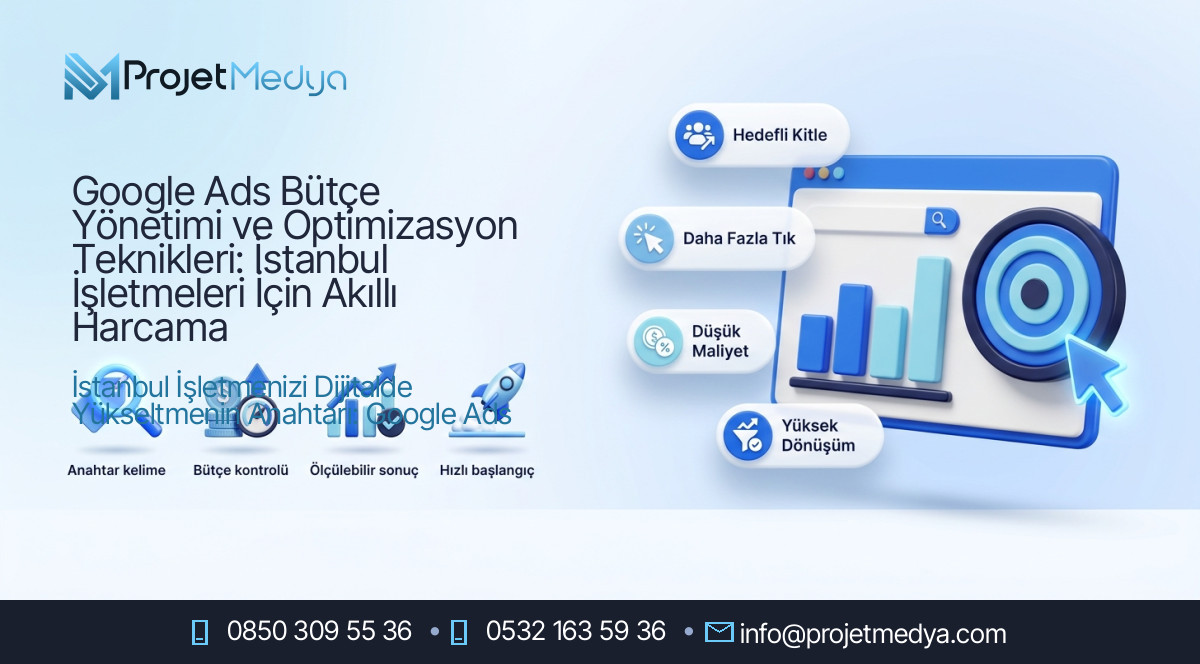 Google Ads Bütçe Yönetimi ve Optimizasyon Teknikleri: İstanbul İşletmeleri İçin Akıllı Harcama