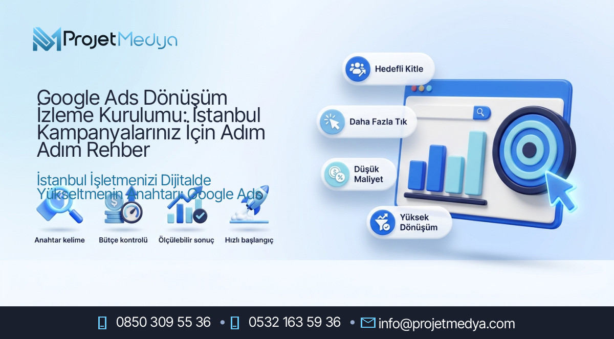 Google Ads Dönüşüm İzleme Kurulumu: İstanbul Kampanyalarınız İçin Adım Adım Rehber