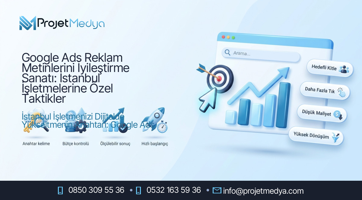 Google Ads Reklam Metinlerini İyileştirme Sanatı: İstanbul İşletmelerine Özel Taktikler