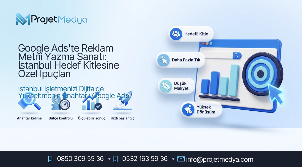Google Ads'te Reklam Metni Yazma Sanatı: İstanbul Hedef Kitlesine Özel İpuçları