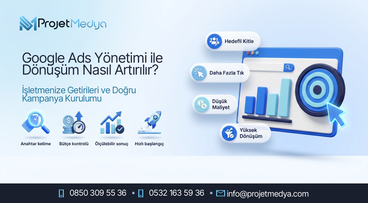 Google Ads Yönetimi ile Dönüşüm Nasıl Artırılır?