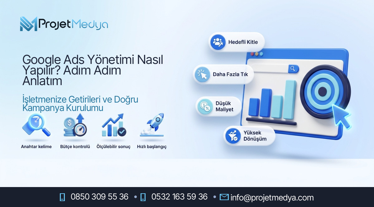 Google Ads Yönetimi Nasıl Yapılır? Adım Adım Anlatım
