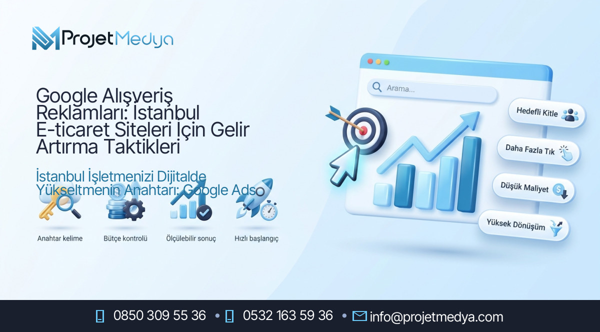 Google Alışveriş Reklamları: İstanbul E-ticaret Siteleri İçin Gelir Artırma Taktikleri