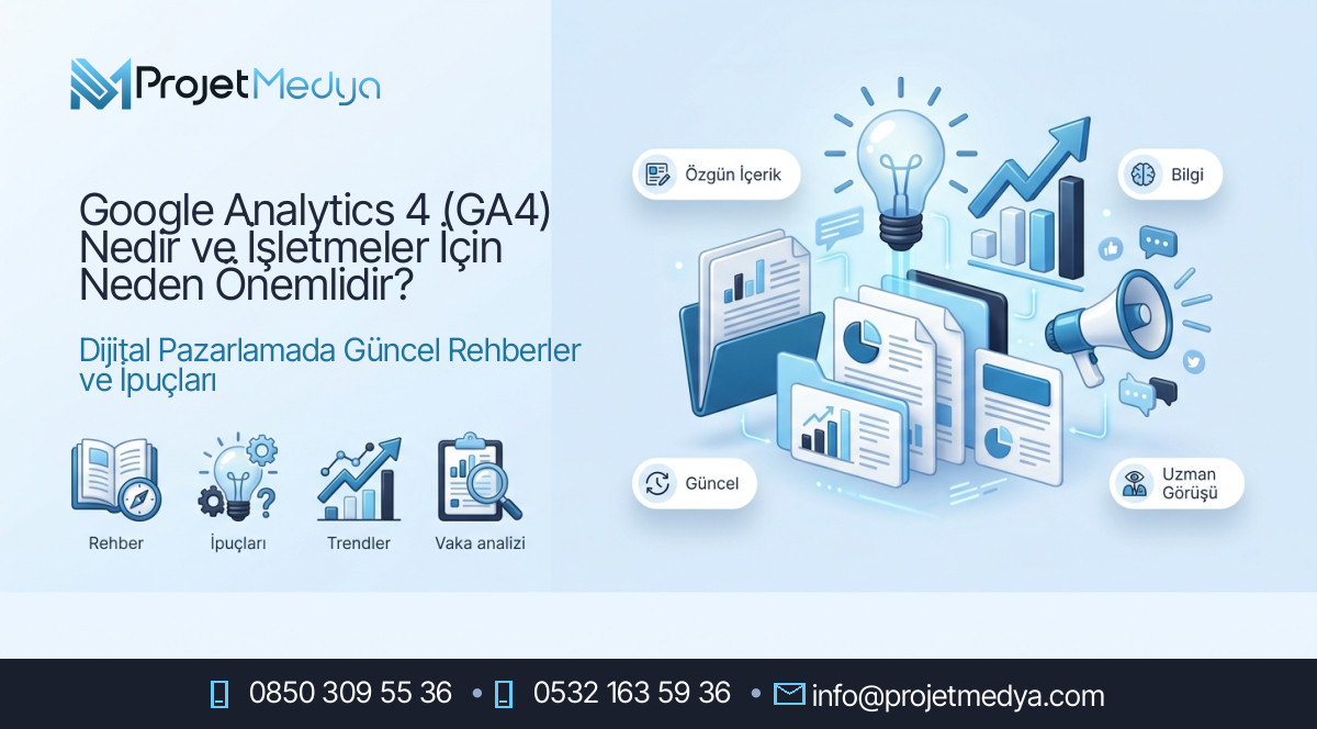 Google Analytics 4 (GA4) Nedir ve İşletmeler İçin Neden Önemlidir?