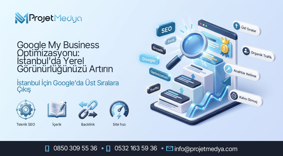 Google My Business Optimizasyonu: İstanbul'da Yerel Görünürlüğünüzü Artırın