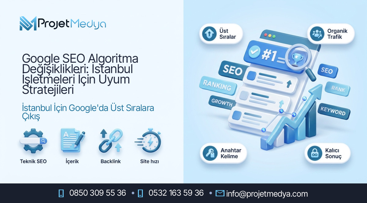 Google SEO Algoritma Değişiklikleri: İstanbul İşletmeleri İçin Uyum Stratejileri