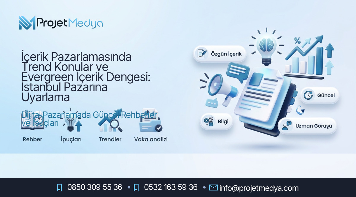 İçerik Pazarlamasında Trend Konular ve Evergreen İçerik Dengesi: İstanbul Pazarına Uyarlama