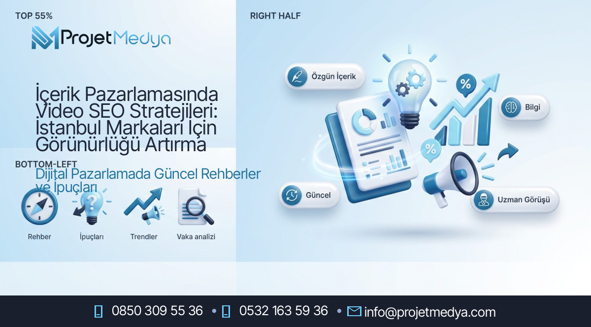 İçerik Pazarlamasında Video SEO Stratejileri: İstanbul Markaları İçin Görünürlüğü Artırma