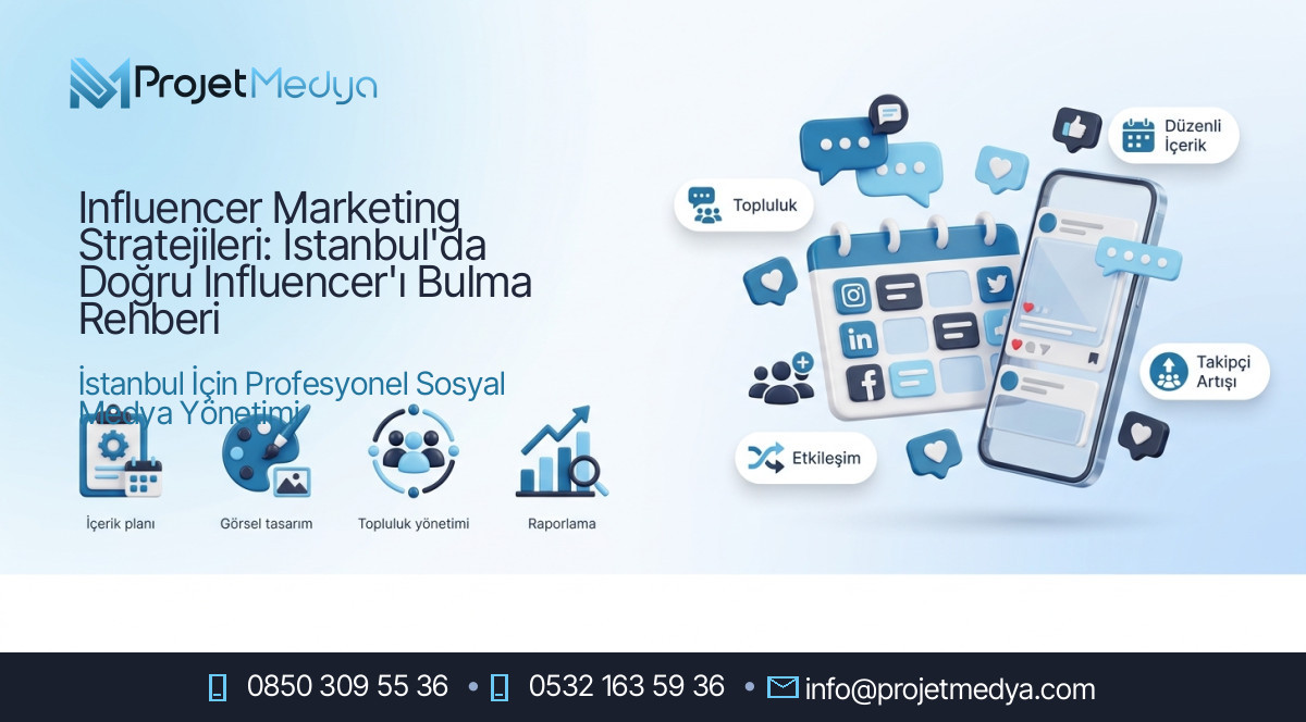 Influencer Marketing Stratejileri: İstanbul'da Doğru Influencer'ı Bulma Rehberi