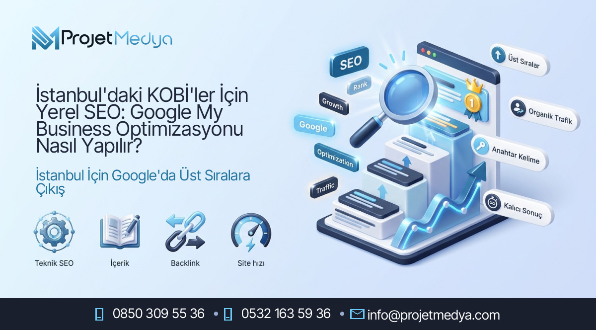 İstanbul'daki KOBİ'ler İçin Yerel SEO: Google My Business Optimizasyonu Nasıl Yapılır?