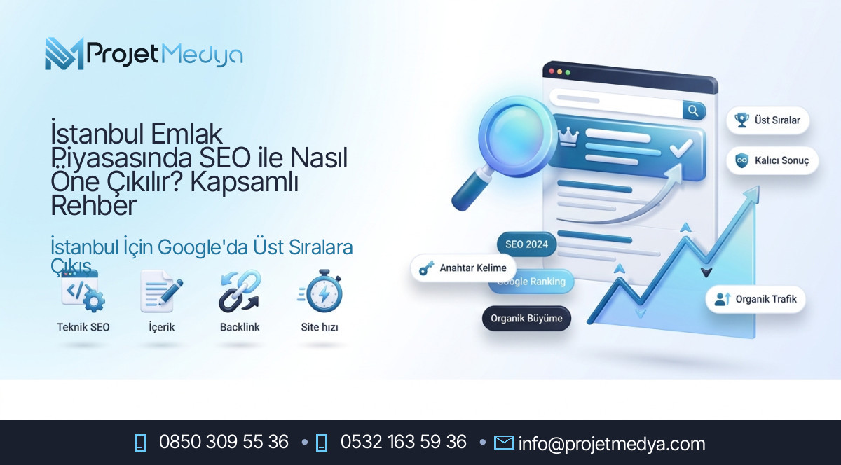 İstanbul Emlak Piyasasında SEO ile Nasıl Öne Çıkılır? Kapsamlı Rehber
