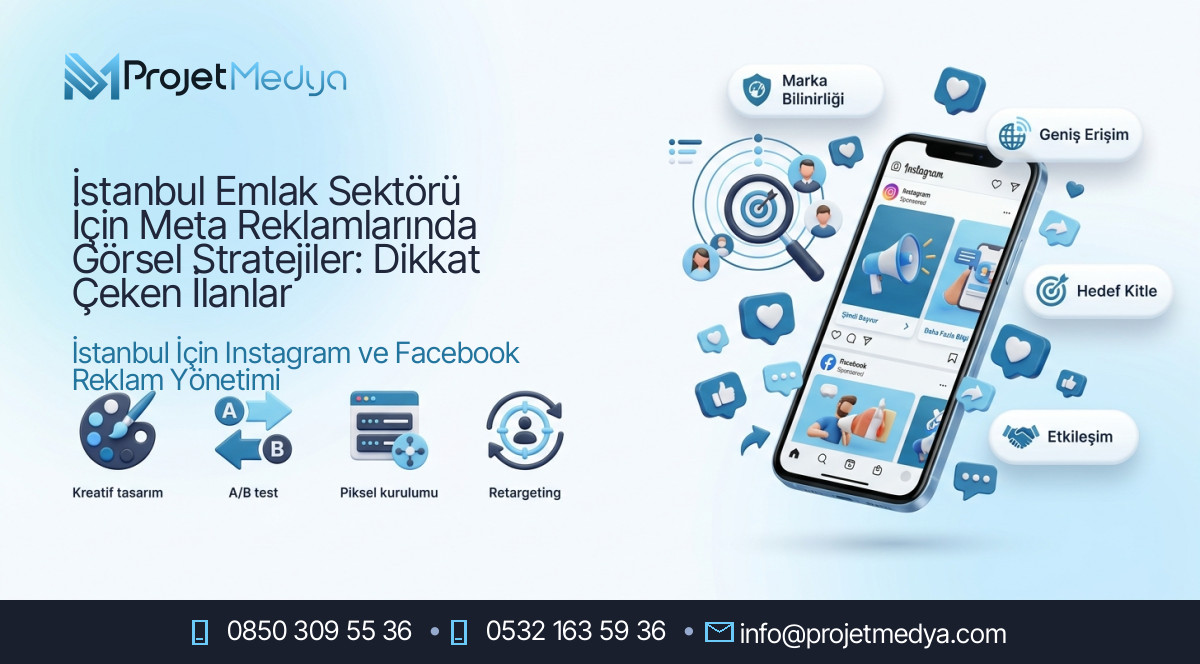 İstanbul Emlak Sektörü İçin Meta Reklamlarında Görsel Stratejiler: Dikkat Çeken İlanlar