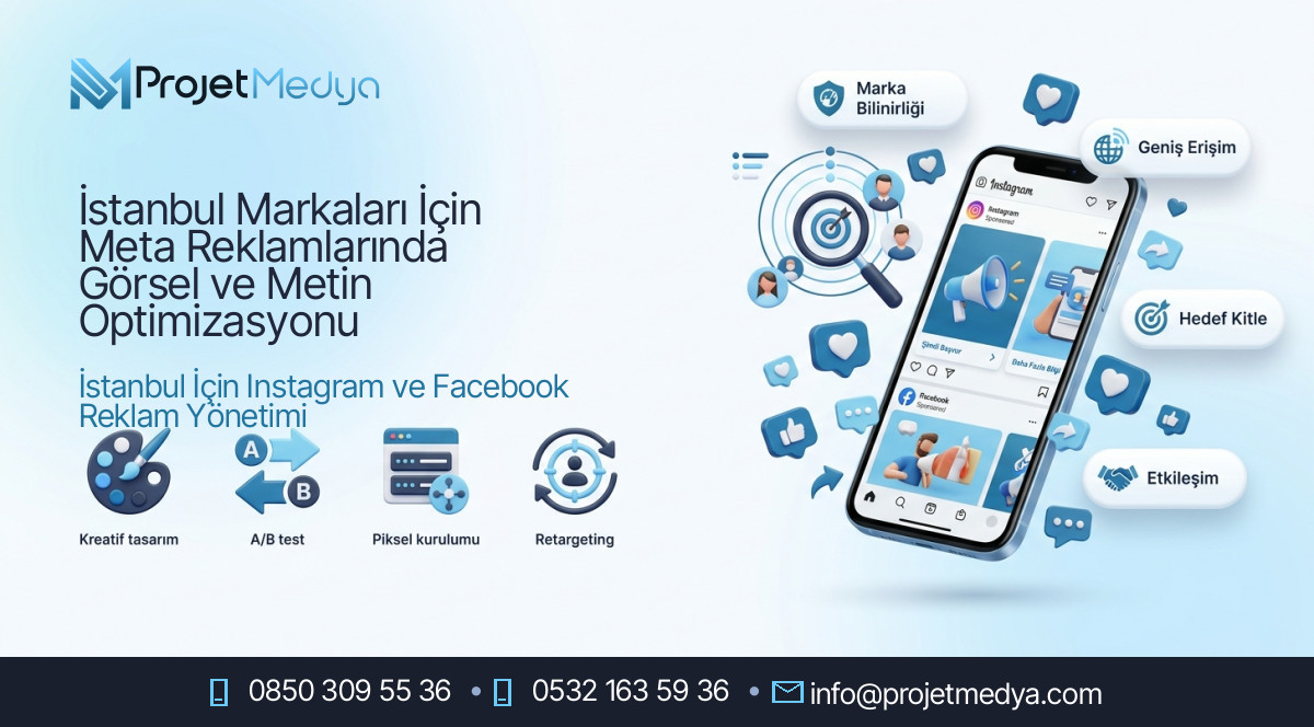 İstanbul Markaları İçin Meta Reklamlarında Görsel ve Metin Optimizasyonu