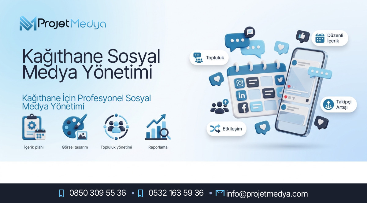 Kağıthane Sosyal Medya Yönetimi
