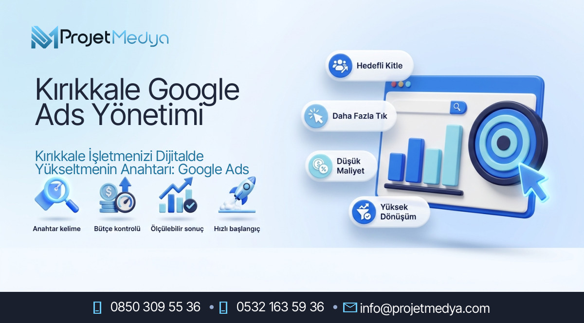 Kırıkkale Google Ads Yönetimi