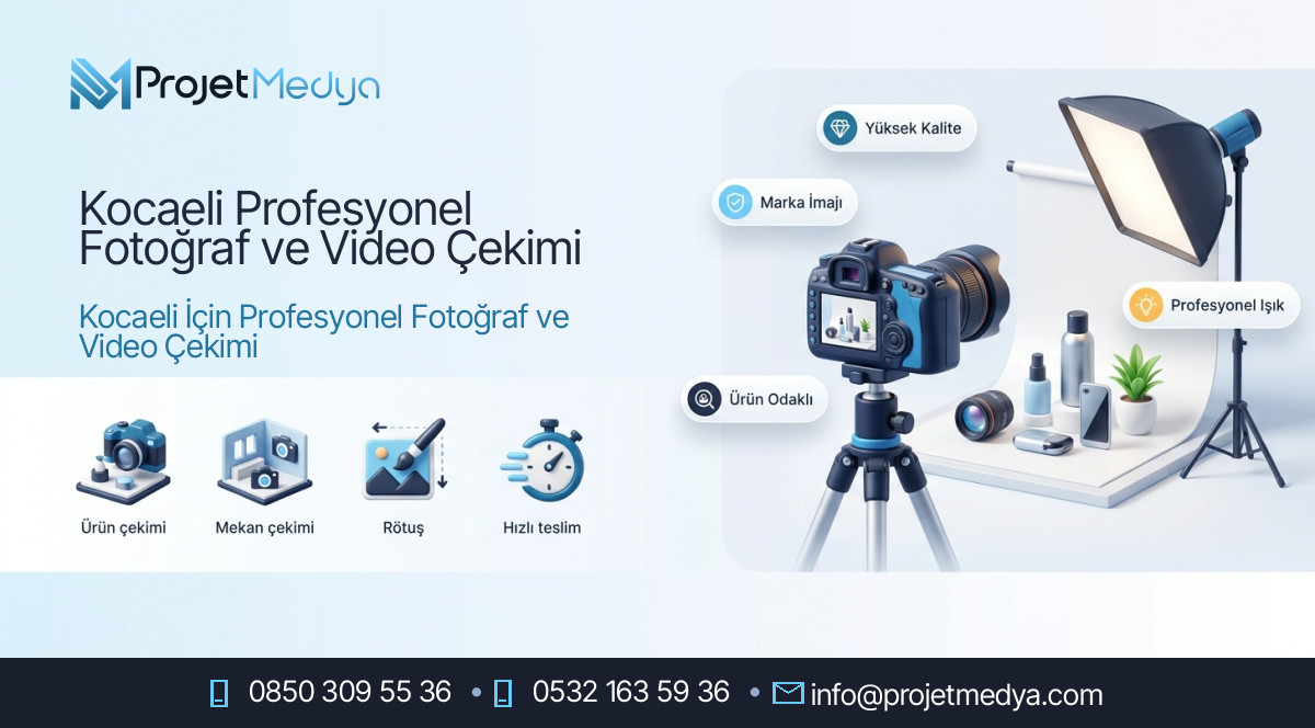 Kocaeli Profesyonel Fotoğraf ve Video Çekimi