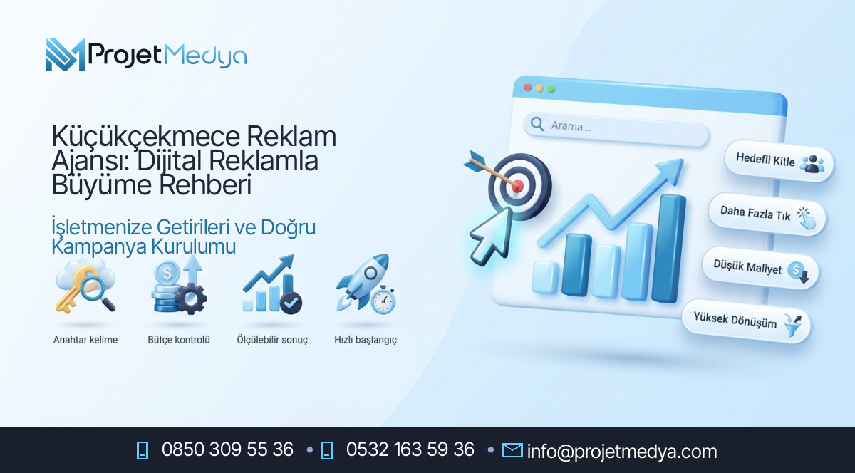 Küçükçekmece Reklam Ajansı: Dijital Reklamla Büyüme Rehberi