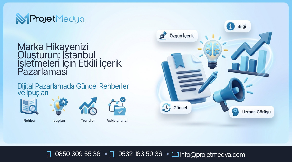 Marka Hikayenizi Oluşturun: İstanbul İşletmeleri İçin Etkili İçerik Pazarlaması