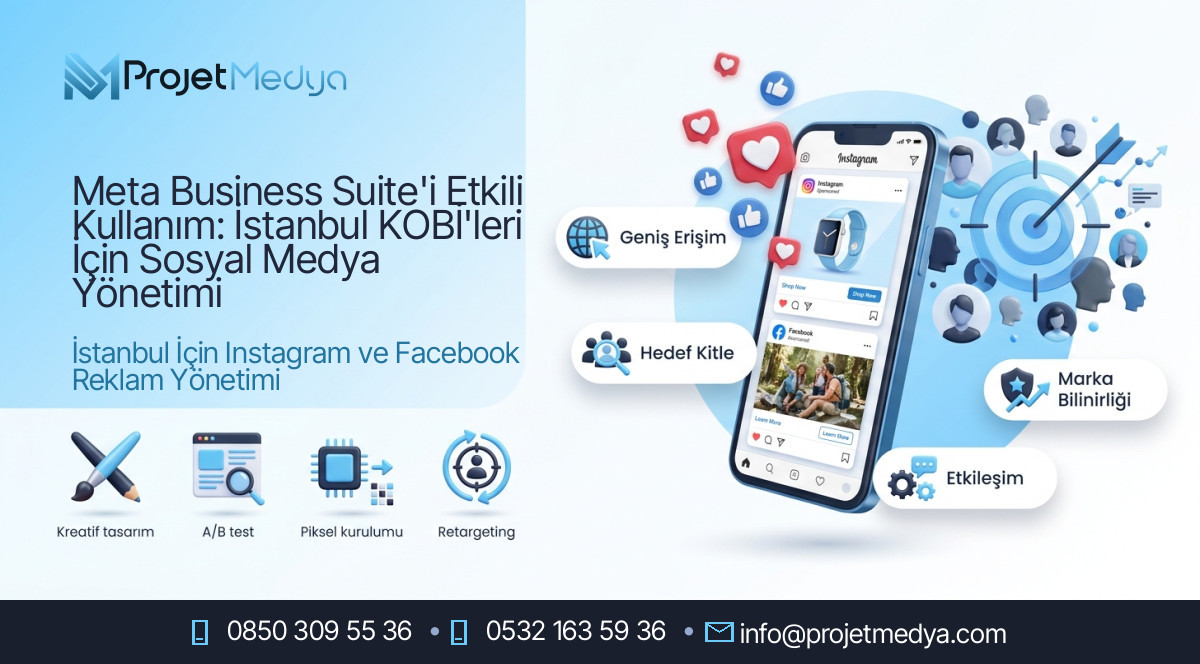Meta Business Suite'i Etkili Kullanım: İstanbul KOBİ'leri İçin Sosyal Medya Yönetimi