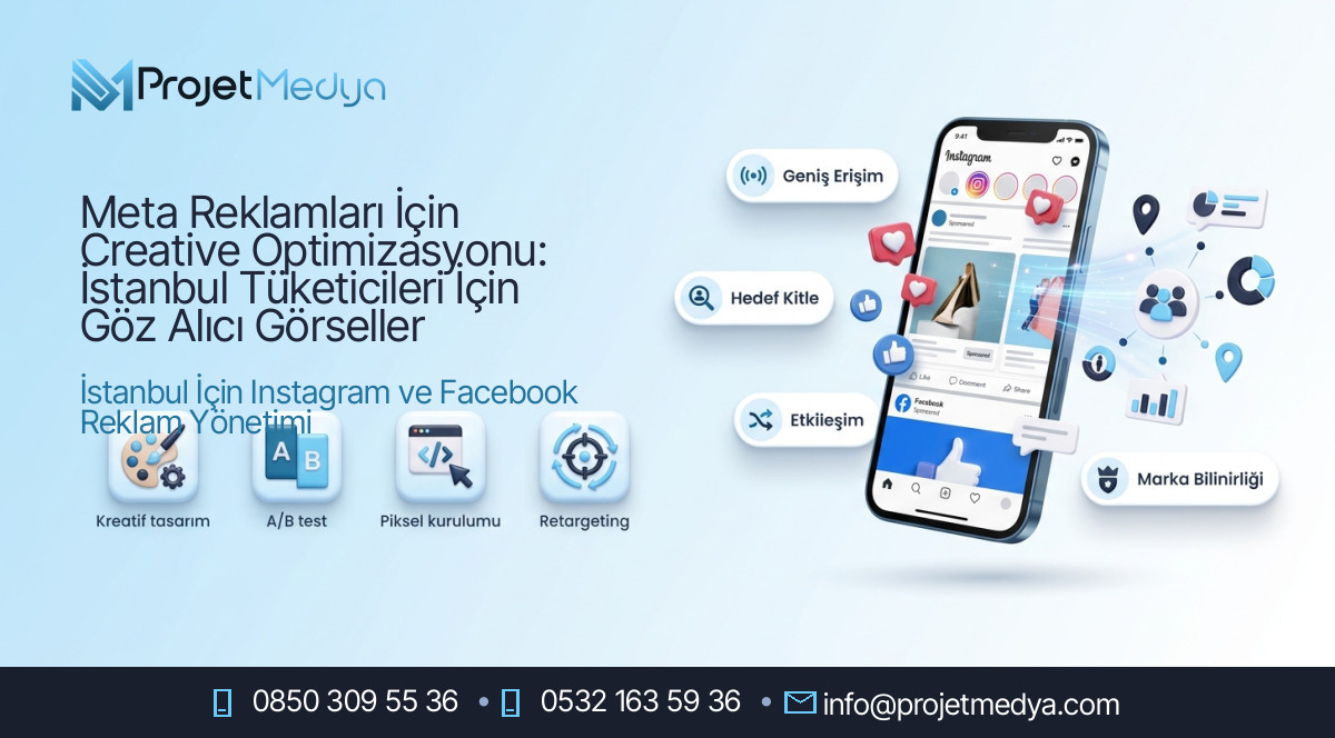 Meta Reklamları İçin Creative Optimizasyonu: İstanbul Tüketicileri İçin Göz Alıcı Görseller