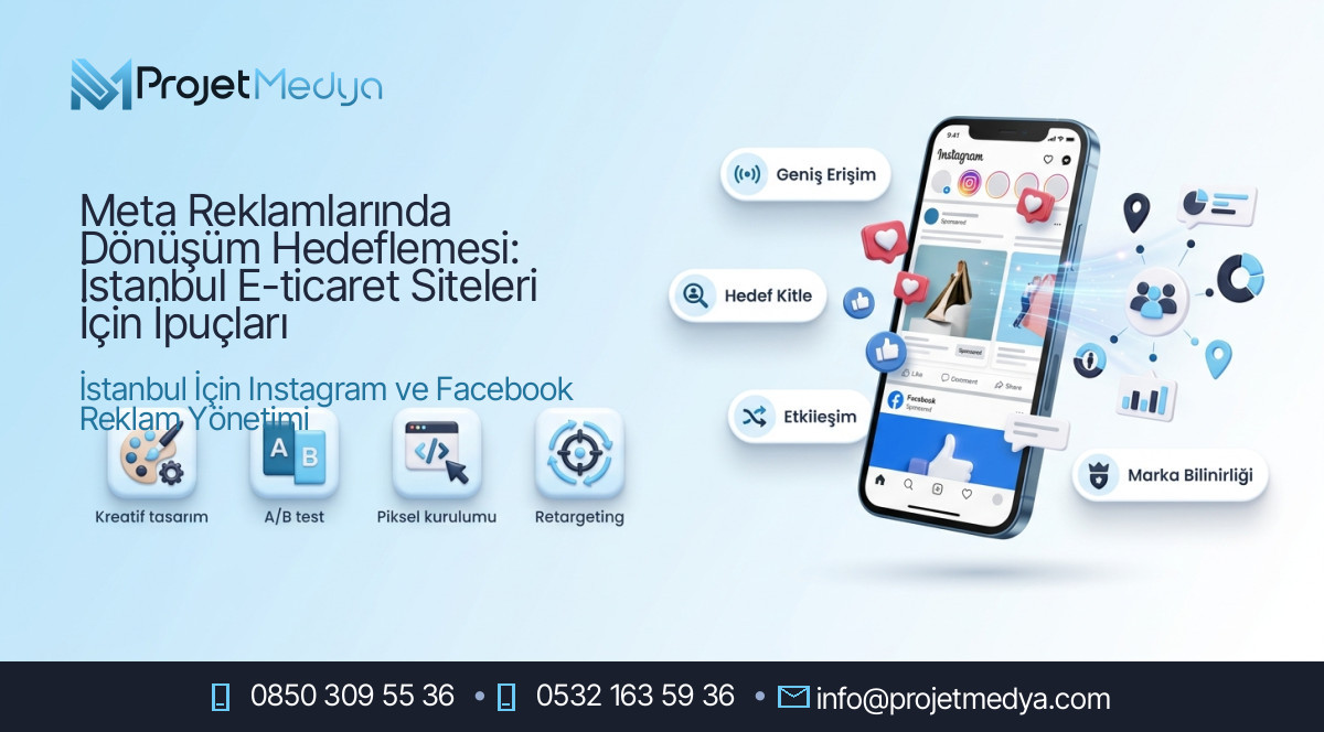 Meta Reklamlarında Dönüşüm Hedeflemesi: İstanbul E-ticaret Siteleri İçin İpuçları