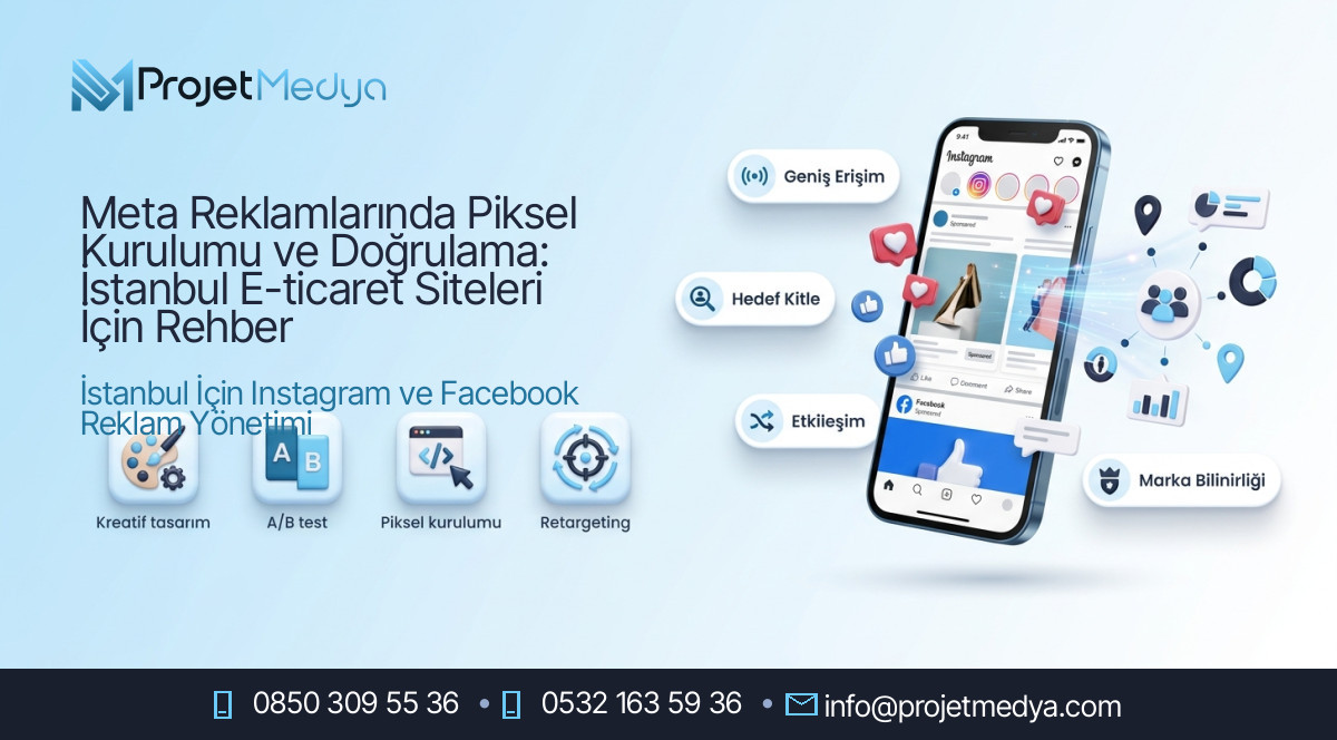 Meta Reklamlarında Piksel Kurulumu ve Doğrulama: İstanbul E-ticaret Siteleri İçin Rehber