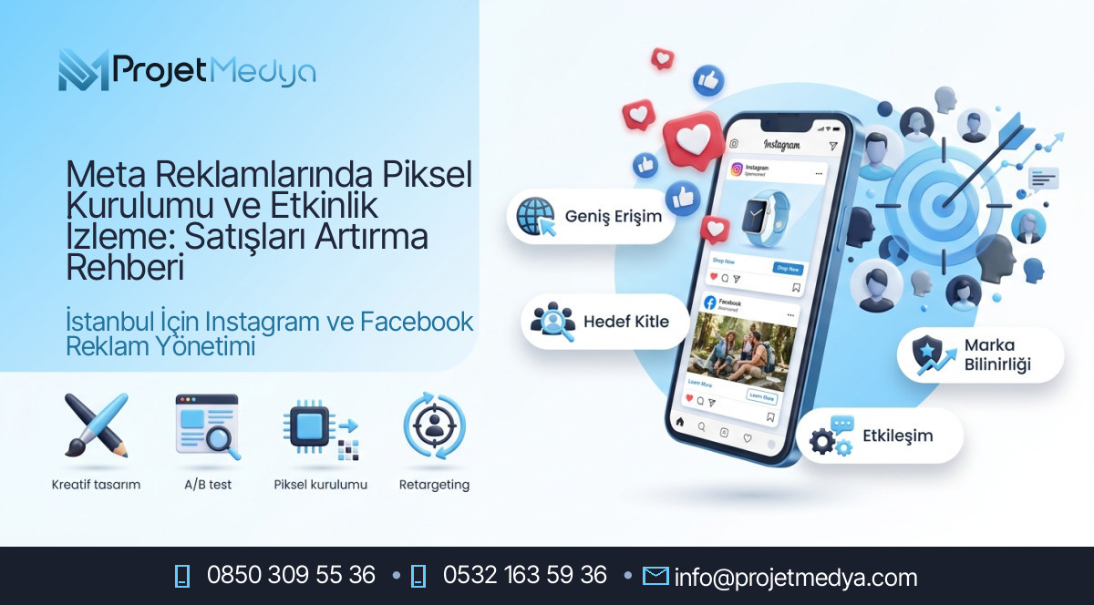 Meta Reklamlarında Piksel Kurulumu ve Etkinlik İzleme: Satışları Artırma Rehberi