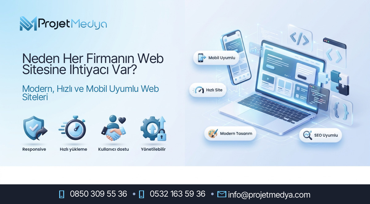 Neden Her Firmanın Web Sitesine İhtiyacı Var?
