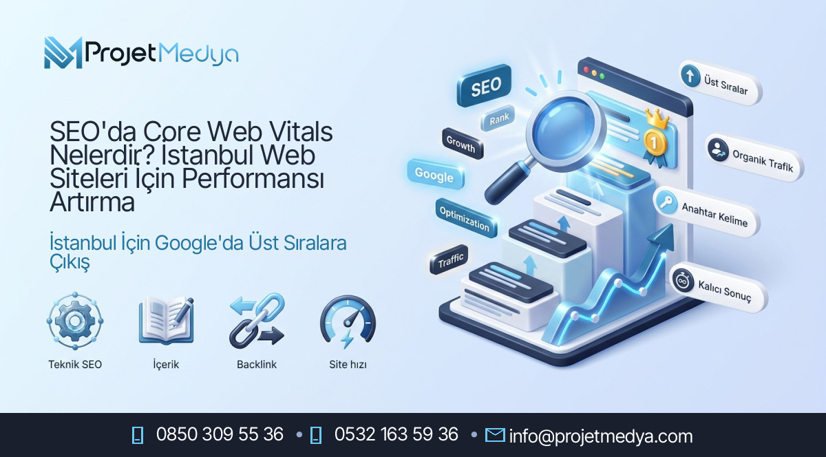 SEO'da Core Web Vitals Nelerdir? İstanbul Web Siteleri İçin Performansı Artırma