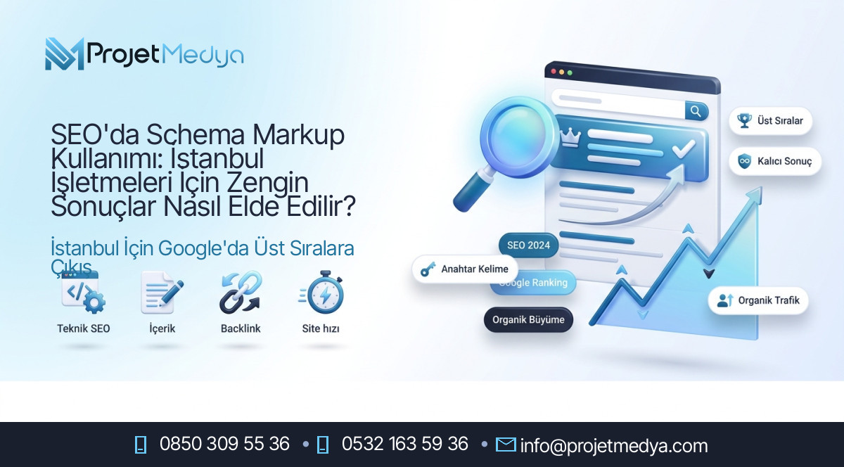SEO'da Schema Markup Kullanımı: İstanbul İşletmeleri İçin Zengin Sonuçlar Nasıl Elde Edilir?