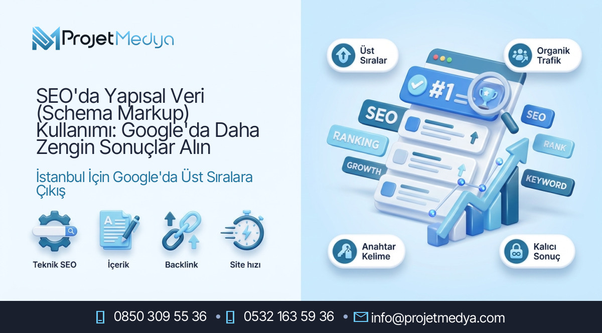 SEO'da Yapısal Veri (Schema Markup) Kullanımı: Google'da Daha Zengin Sonuçlar Alın