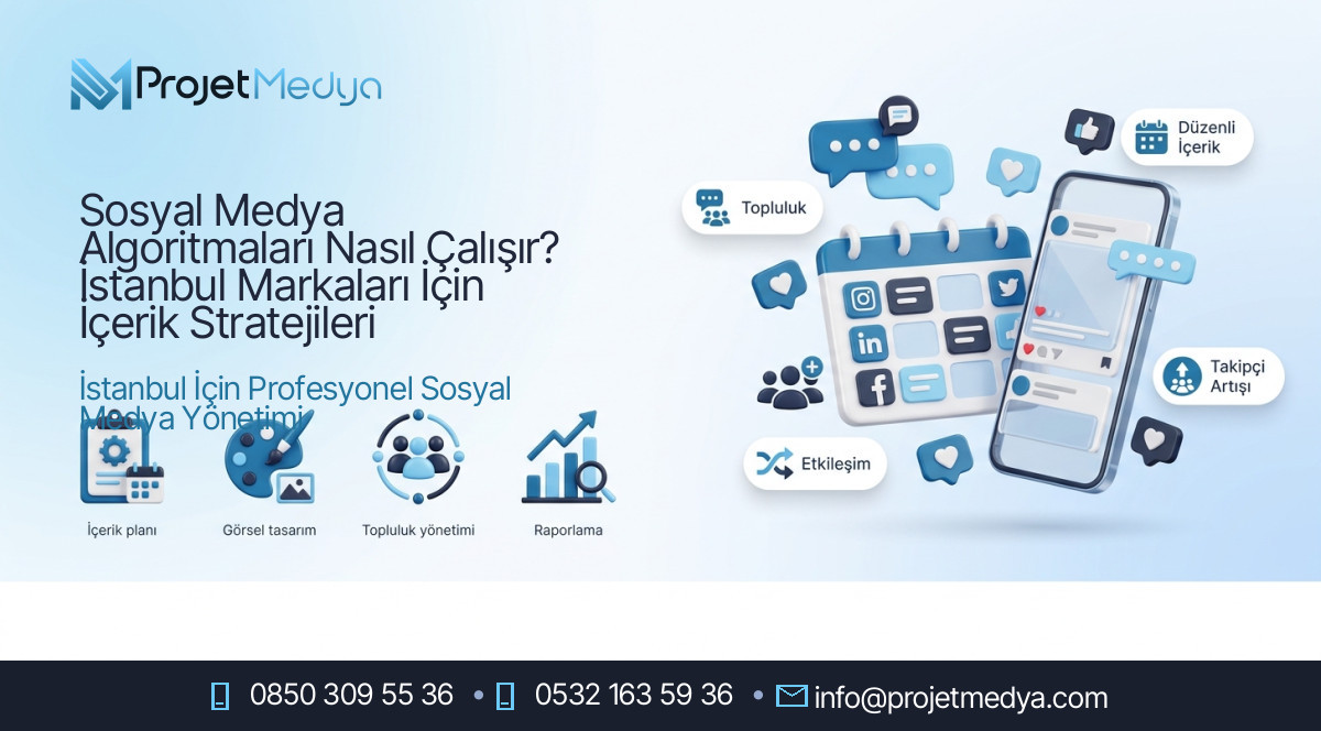 Sosyal Medya Algoritmaları Nasıl Çalışır? İstanbul Markaları İçin İçerik Stratejileri